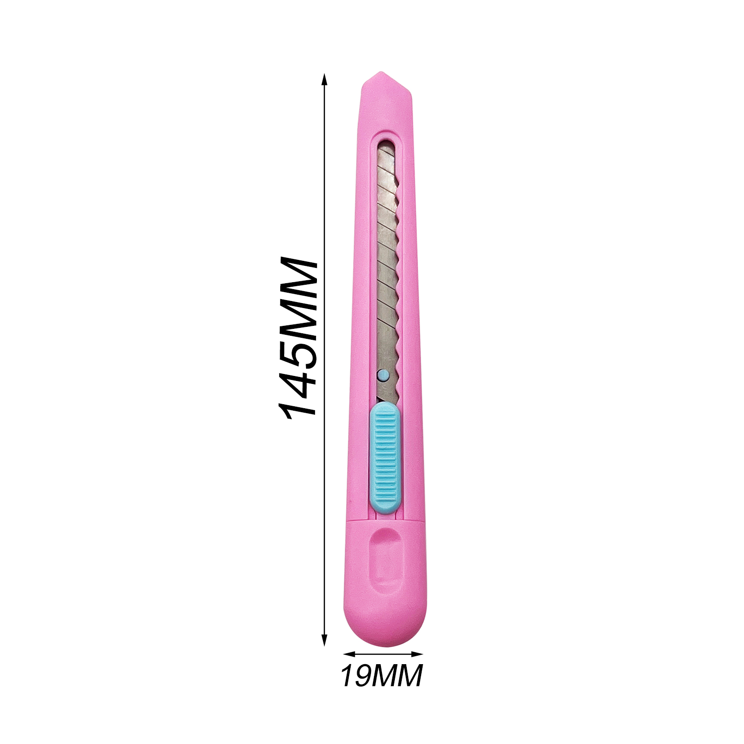 Multifunctional purpose snap off blade 9mm plastic handle metal blade pocket knives mini pocket utility knife blade paper cutter